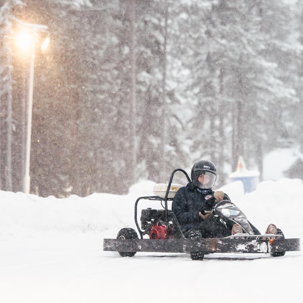 Winter activity at Lapland Winter Park